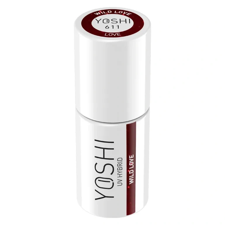 Yoshi Lakier Hybrydowy 611 Wild Love UV LED 6 ml