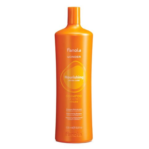 Fanola Wonder Nourishing Szampon Regenerująco-nawilżający do Włosów Suchych Zniszczonych i Puszących 1000 ml