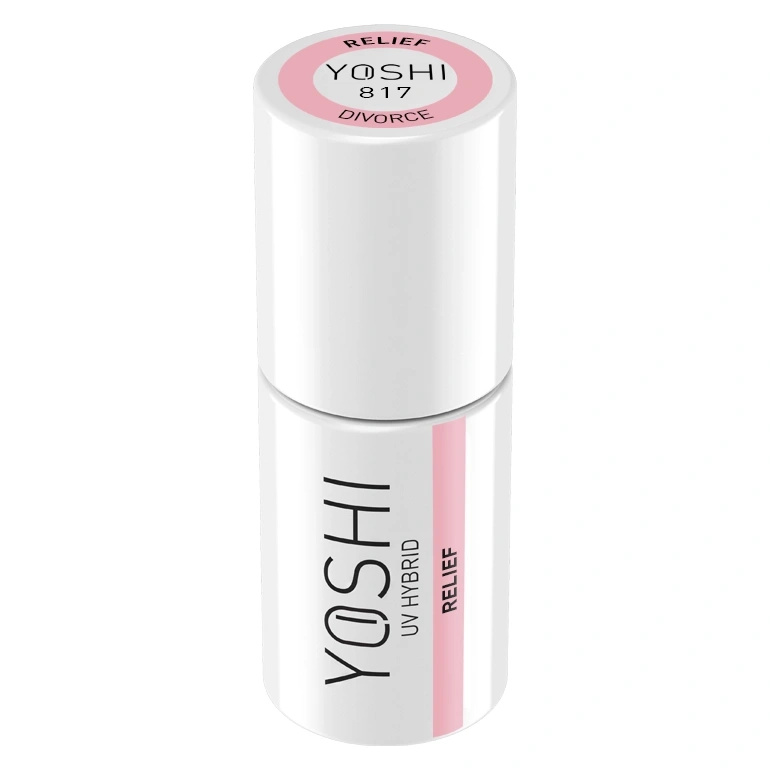 Yoshi Lakier Hybrydowy 817 Relief UV LED 6 ml