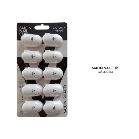 VICTORIA VYNN Nail Clips Klipsy do usuwania manicure 10szt