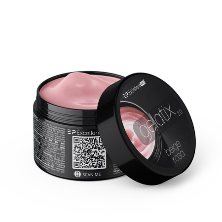 Excellent Pro Gelatix 2.0 Beige Rosa Żel Do Paznokci Galaretka 50g