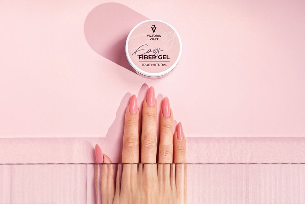 Victoria Vynn Easy Fiber Gel True Natural Żel Budujący z Włóknami Szklanymi 50 ml