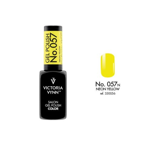 VICTORIA VYNN 057n Gel Polish Color Neon Yellow Lakier hybrydowy 8ml