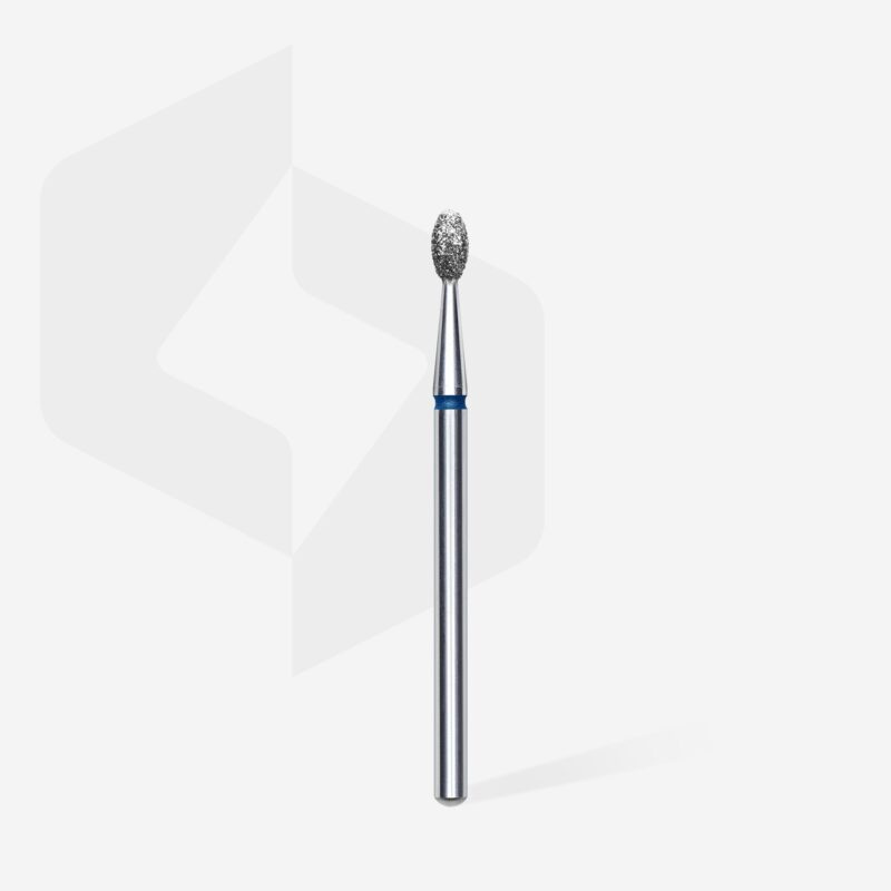 Staleks Frez Diamentowy Oliwka Niebieska Expert Średnica 2,5 mm/ 5mm