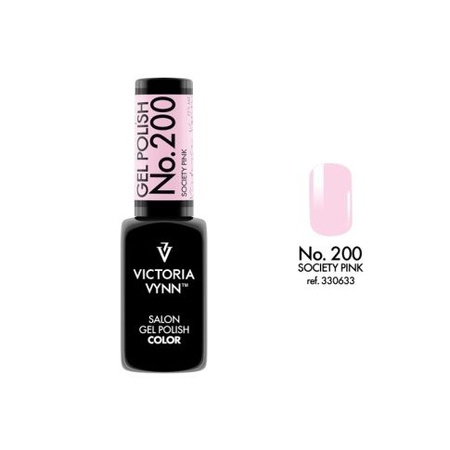 VICTORIA VYNN 200 Gel Polish Color Society Pink Lakier hybrydowy 8ml 