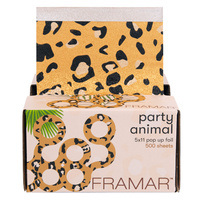 Framar Party Animal Folia Fryzjerska Ryflowana W Arkuszach 500 szt.