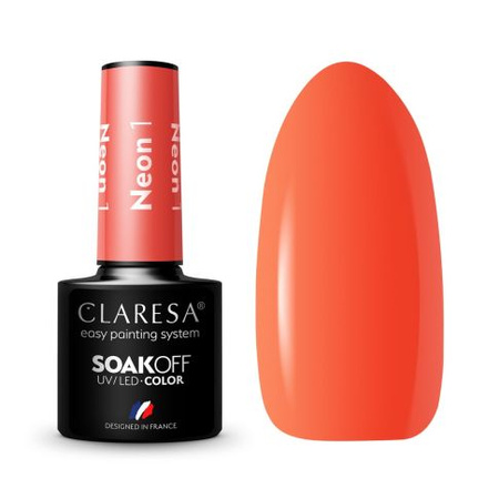 Claresa Lakier Hybrydowy Neon 1 5 g 