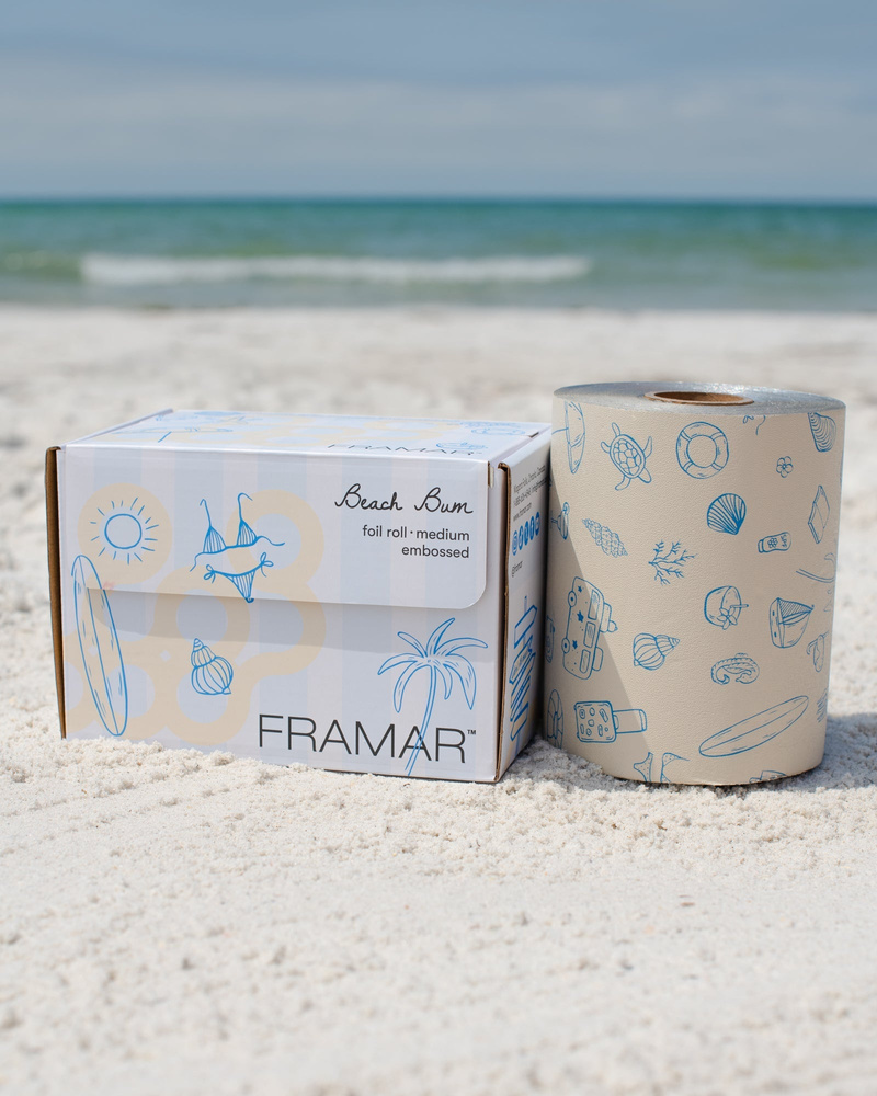 Framar Folia Fryzjerska Ryflowana W Rolce Beach Bum 100 m