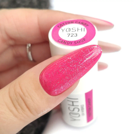 Yoshi Lakier Hybrydowy 723 Cotton Candy UV LED 6 ml