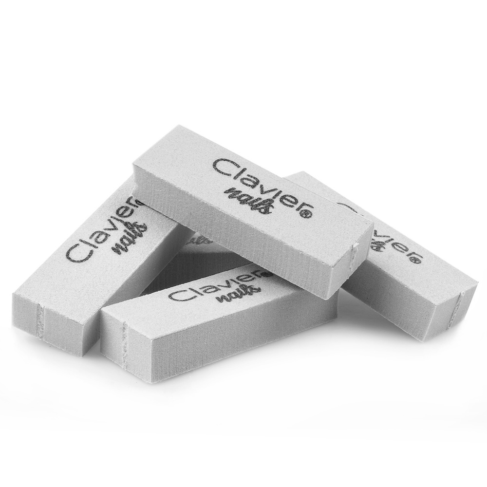 Clavier Mini Blok Polerski Buffer Do Paznokci Szary 100/180 50szt.