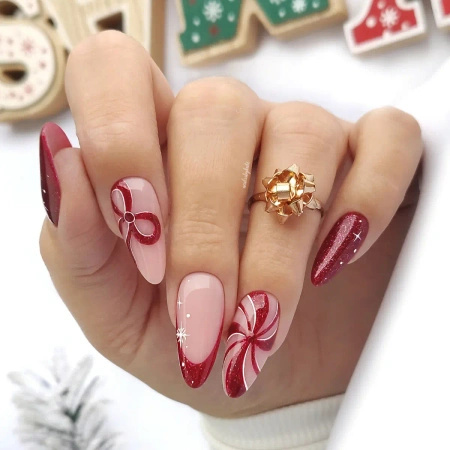 Yoshi Lakier Hybrydowy 252 Santa Claws UV LED 6 ml