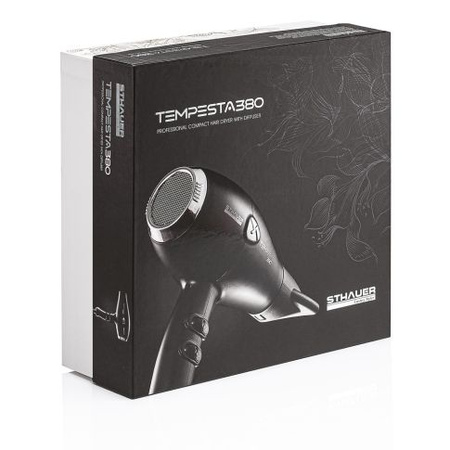 Sthauer Tempesta 380 Profesjonalna Suszarka Do Włosów - Czarna 