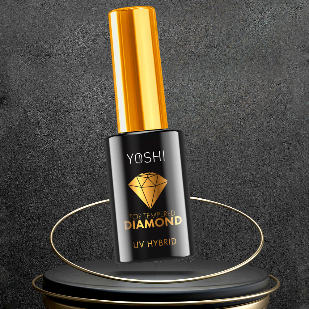 Yoshi Top Tempered Top Hybrydowy z Połyskiem 10 ml