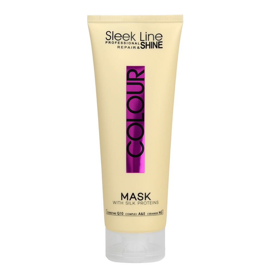 STAPIZ SLEEK LINE Maska do włosów COLOUR 250ml