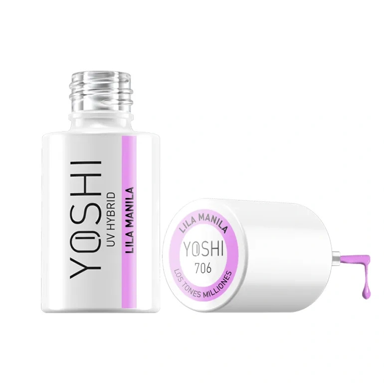 Yoshi Lakier Hybrydowy 706 Lila Manila 6 ml