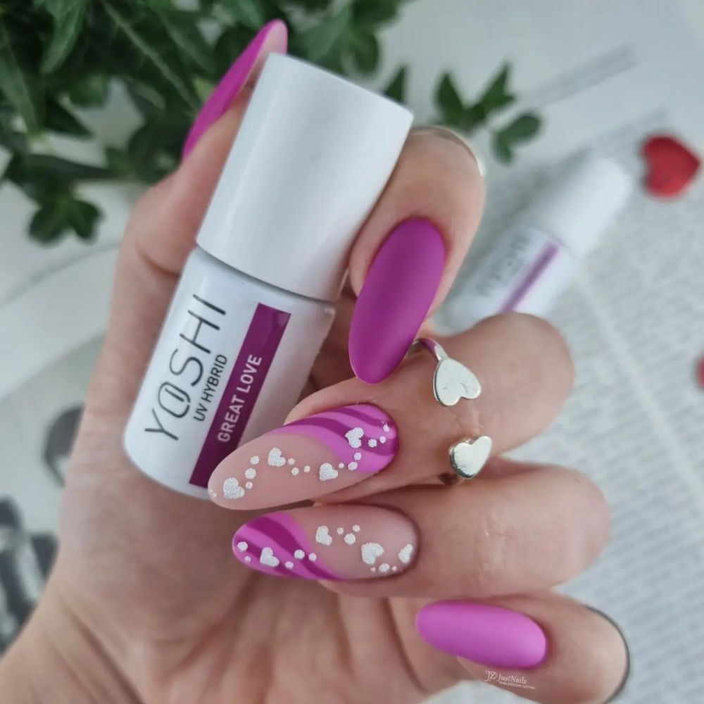 Yoshi Lakier Hybrydowy 617 Great Love UV LED 6 ml