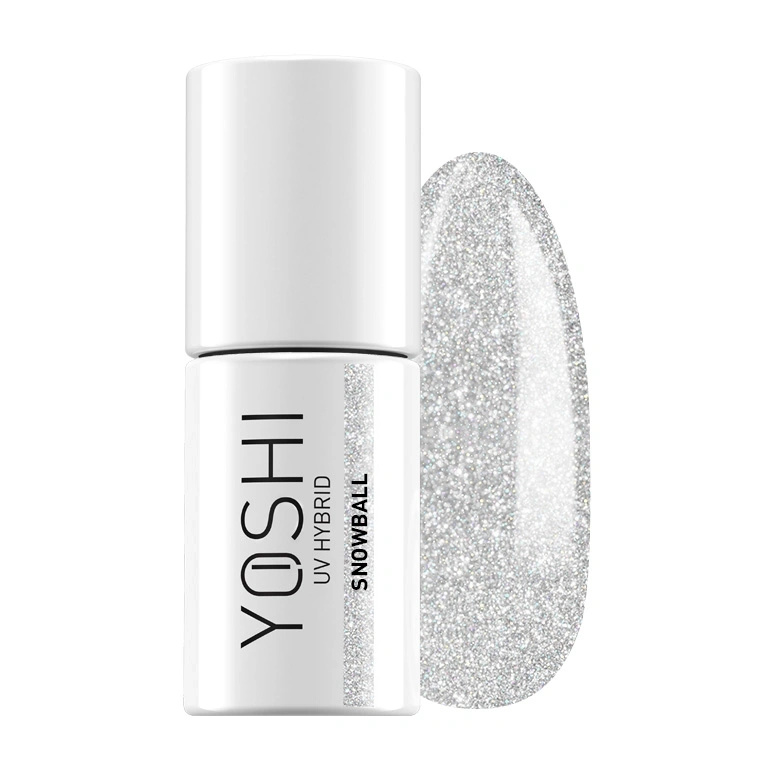 Yoshi Lakier Hybrydowy 621 Snowball UV LED 6 ml