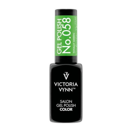 VICTORIA VYNN 058n Gel Polish Color Totally Green Lakier hybrydowy 8ml 