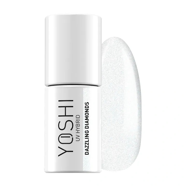 Yoshi Lakier Hybrydowy 609 Dazzling Diamonds UV LED 6 ml