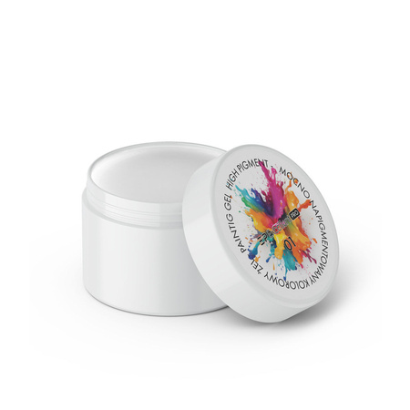 Excellent PRO Painting Gel High Pigment 001 Żel do zdobień biały 5g