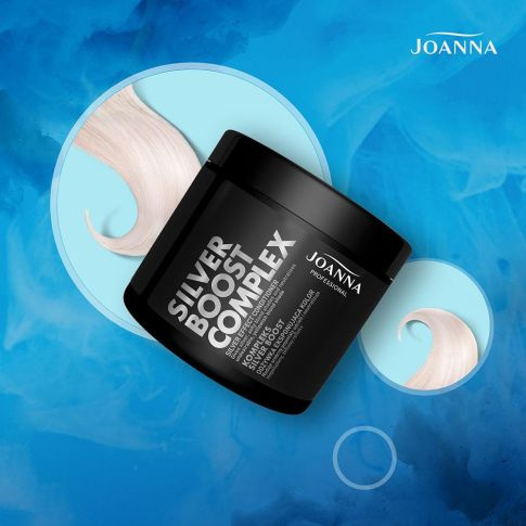 Joanna Professional Silver Boost Complex Odżywka Eksponująca Kolor Srebrny 500 ml