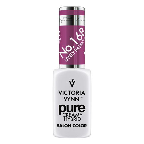 VICTORIA VYNN 168 Pure Creamy Hybrid Lively Passion kremowy Lakier hybrydowy 8ml 