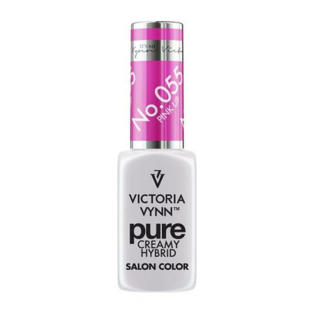 VICTORIA VYNN 055 Pure Creamy Hybrid Pink Up kremowy Lakier hybrydowy 8ml 