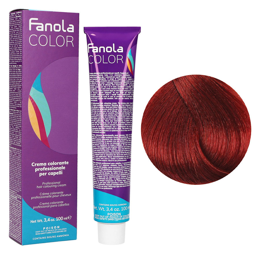 FANOLA 7.66 farba do włosów 100ml 