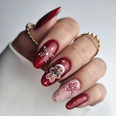 Yoshi Lakier Hybrydowy 252 Santa Claws UV LED 6 ml