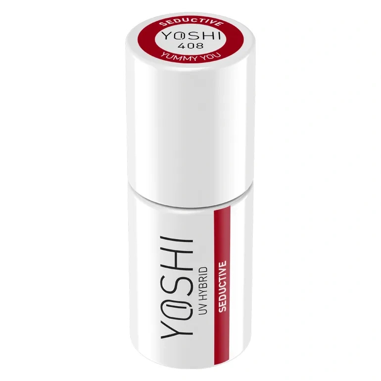 Yoshi Lakier Hybrydowy 408 Seductive UV LED 6 ml