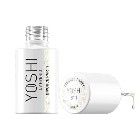 Yoshi Lakier Hybrydowy 811 Divorce Party UV LED 6 ml