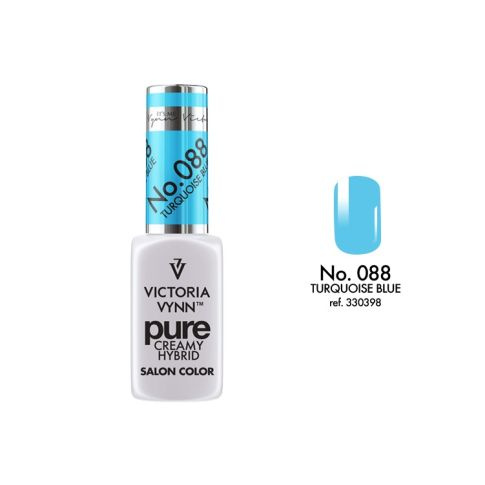 VICTORIA VYNN 088 Pure Creamy Hybrid Turquoise Blue kremowy Lakier hybrydowy 8ml 