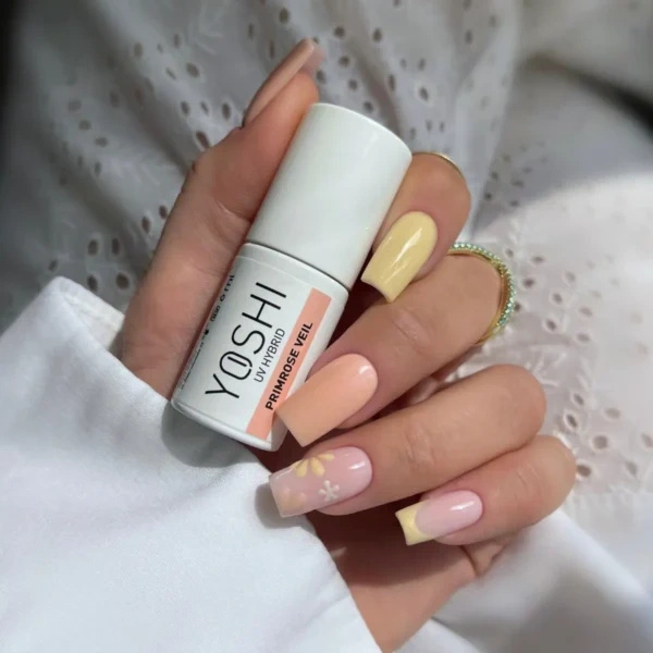 Yoshi Lakier Hybrydowy UV LED 275 Primrose Veil 6 ml