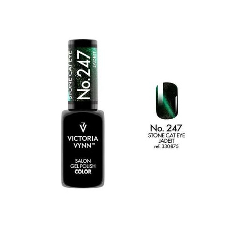 VICTORIA VYNN 247 Gel Polish Color Stone Cat Eye Jadeit Lakier hybrydowy 8ml 