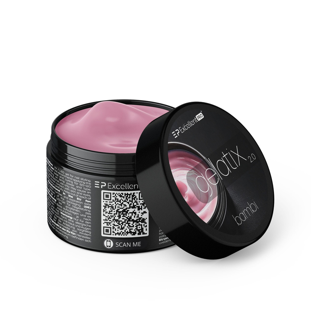 Excellent Pro Gelatix 2.0 Bambi Żel do paznokci galaretka 50g