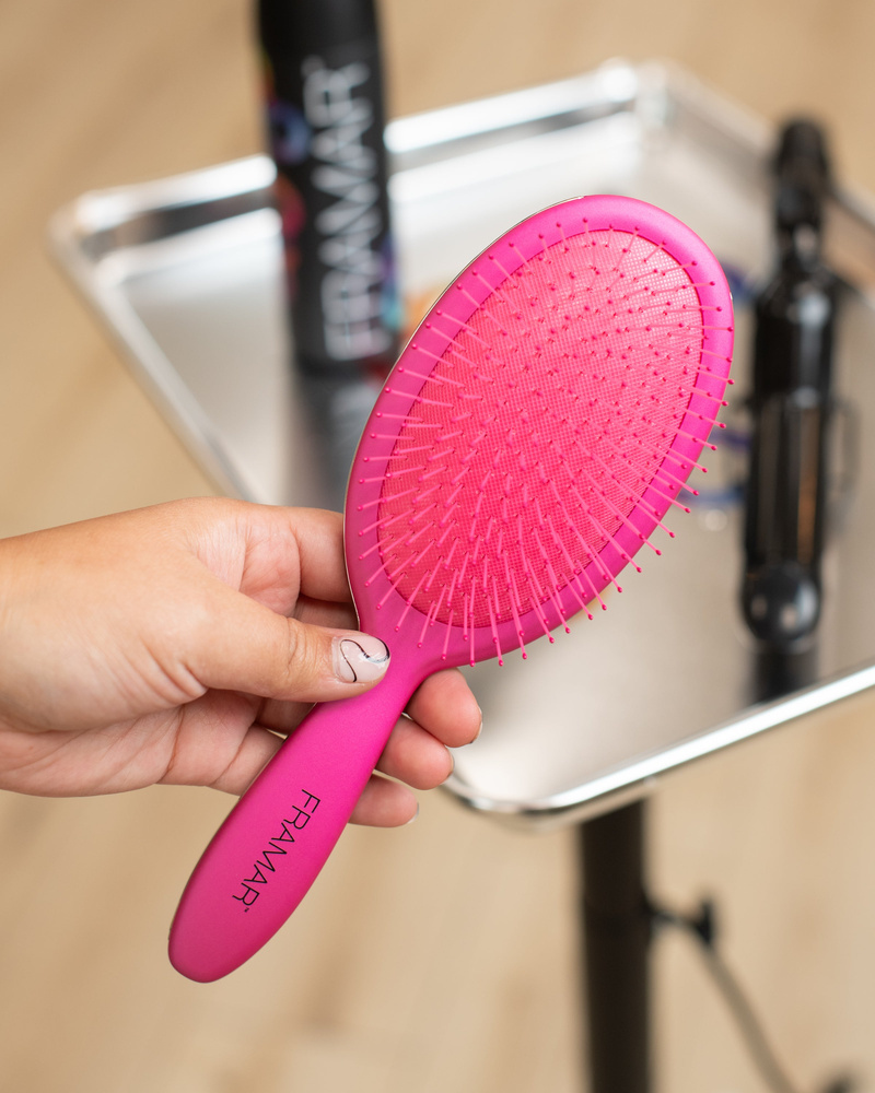 Framar Pink Szczotka Do Rozczesywania Różowa
