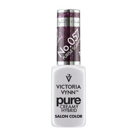 VICTORIA VYNN 057 Pure Creamy Hybrid Purple Scandal kremowy Lakier hybrydowy 8ml 