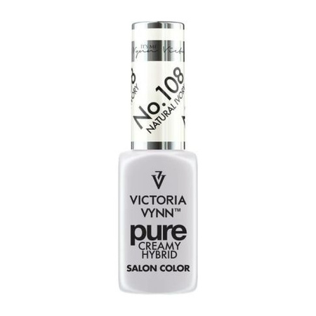 VICTORIA VYNN 108 Pure Creamy Hybrid Natural Ivory kremowy Lakier hybrydowy 8ml 