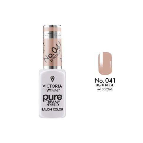 VICTORIA VYNN 041 Pure Creamy Hybrid Light Beige kremowy Lakier hybrydowy 8ml 