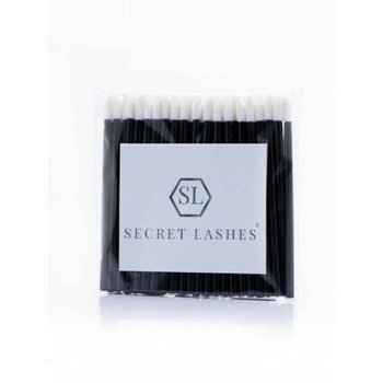 SECRET LASHES Aplikatory welurowe - 50szt. 