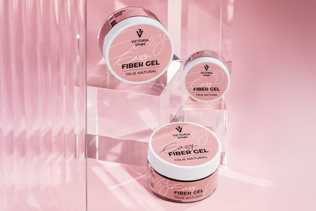 Victoria Vynn Easy Fiber Gel True Natural Żel Budujący z Włóknami Szklanymi 50 ml