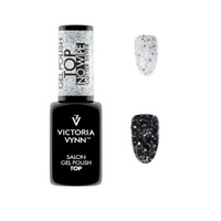 VICTORIA VYNN TOP NO WIPE GLITTER silver Top hybrydowy