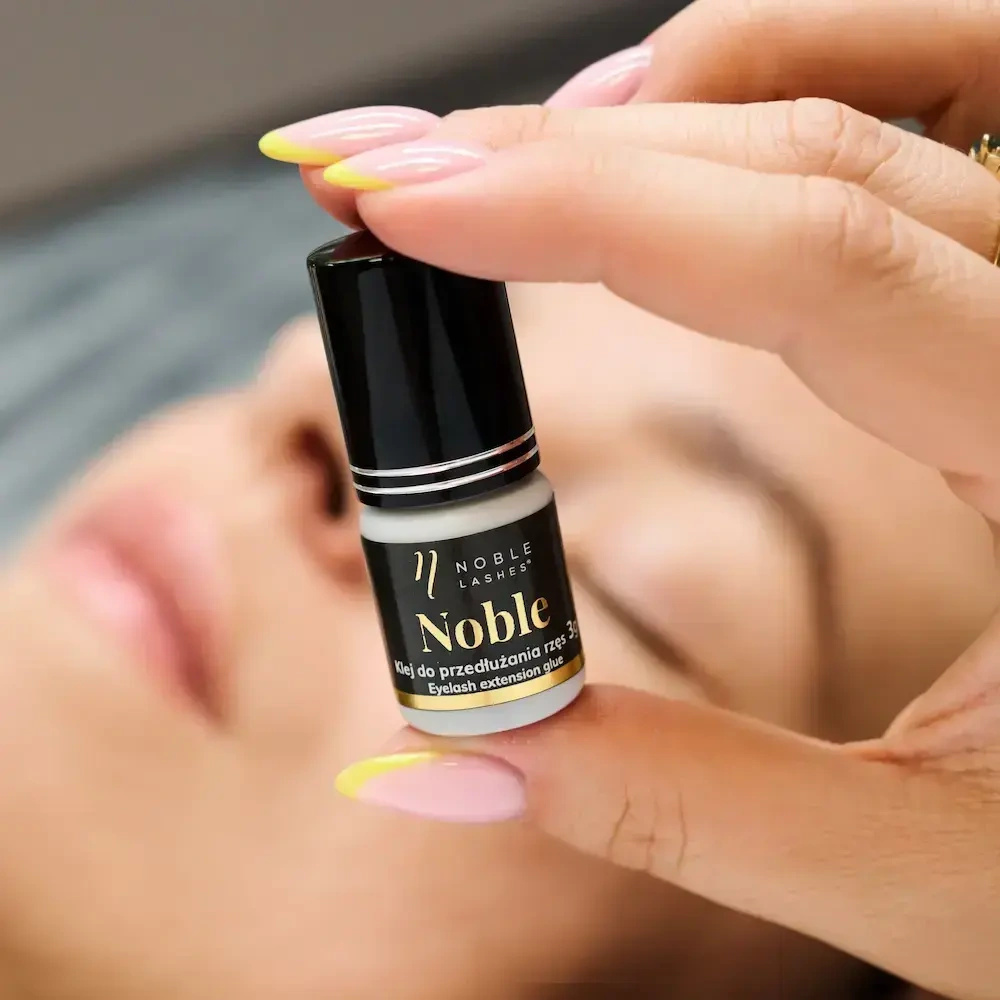 Noble Lashes Klej Do Rzęs Noble Klej Do Dużych Objętości Trwały 3g