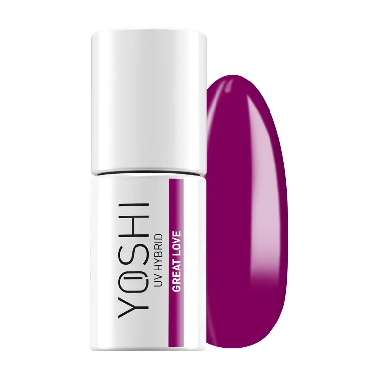 Yoshi Lakier Hybrydowy 617 Great Love UV LED 6 ml