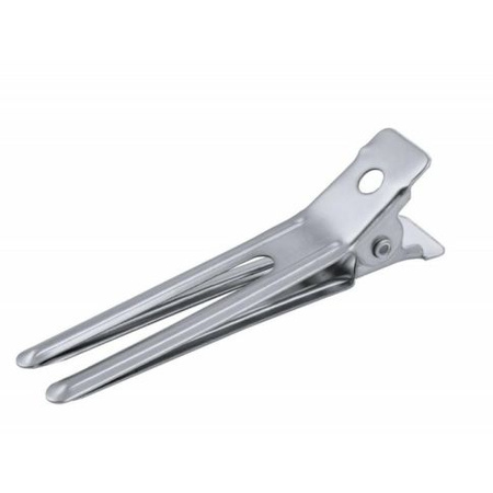 PONIKS Klipsy metalowe podwójne 4,5cm 10szt. 