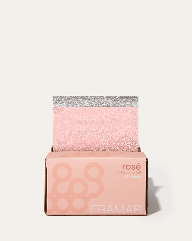 Framar Rose All Day Folia Fryzjerska Ryflowana W Arkuszach 500 szt.