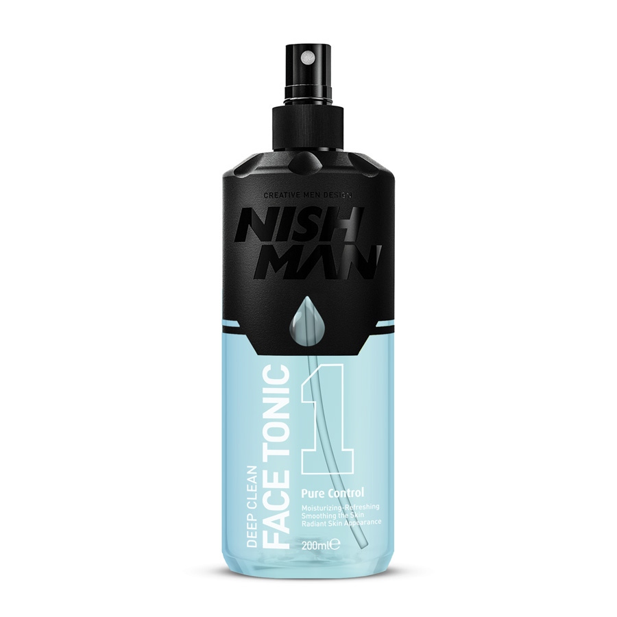 Nishman Face Tonic 1 Pure Control Tonik Do Twarzy Deep Control 200 ml