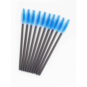 SECRET LASHES Szczoteczki do rzęs niebieskie 10szt.