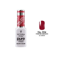VICTORIA VYNN 024 Pure Creamy Hybrid Forever Crimson kremowy Lakier hybrydowy 8ml