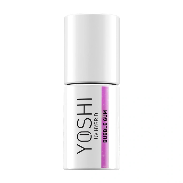 Yoshi Lakier Hybrydowy 722 Bubble Gum UV LED 6 ml
